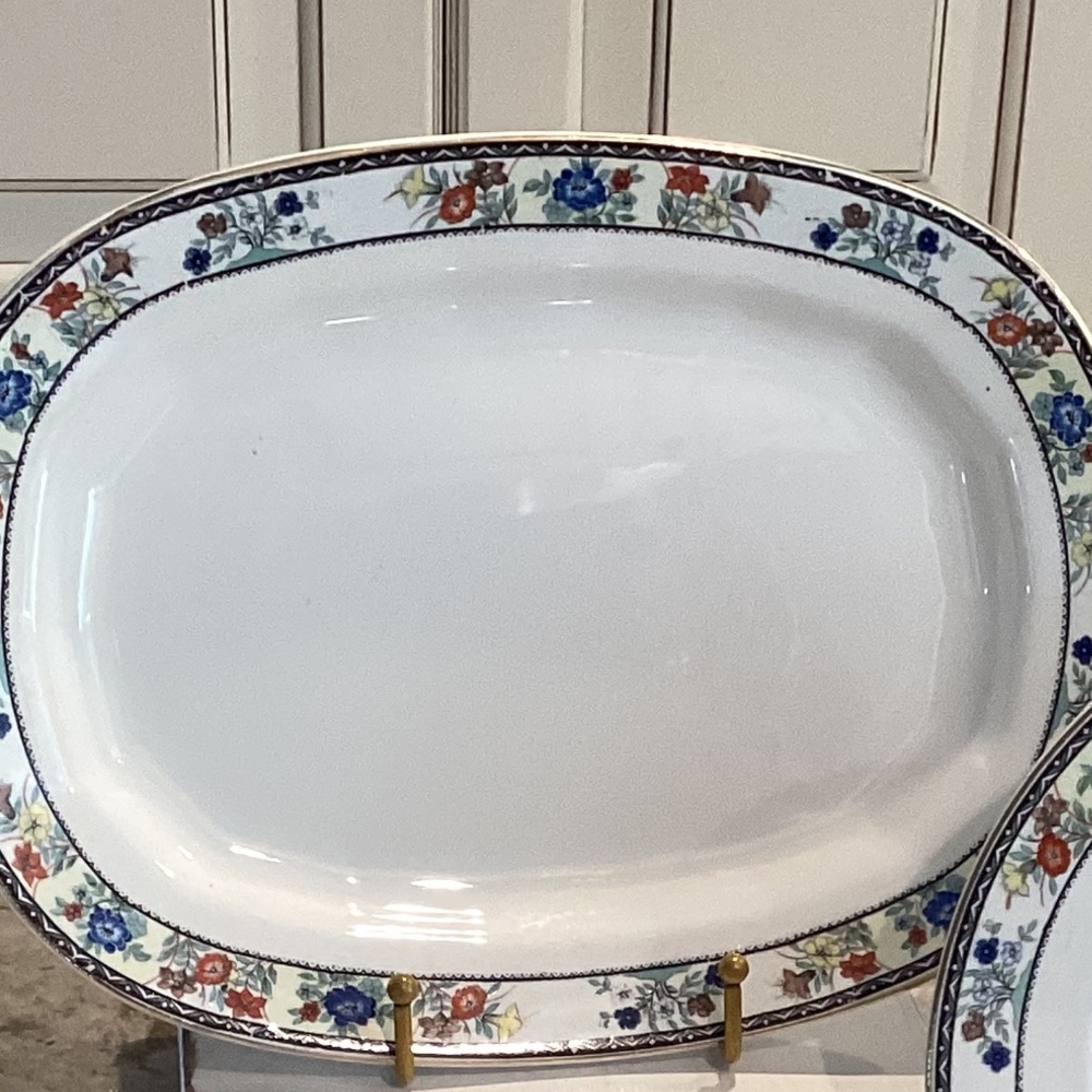 Vintage Edwin M. Knowles Serving Platter